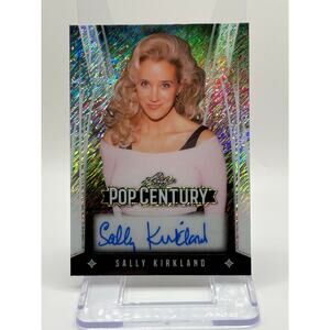 2025 Leaf Pop Century Sally Kirkland Silver Shimmer Auto 10/15 SP Anna The Sting
